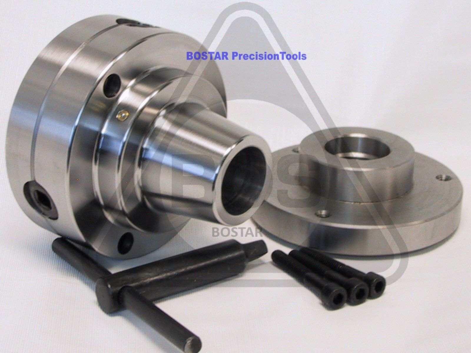 BOSTAR  5C Collet Lathe Chuck Closer With Semi-finished Adp. 1-1/2