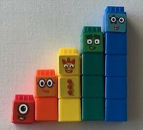 Numberblocks 1 - 5