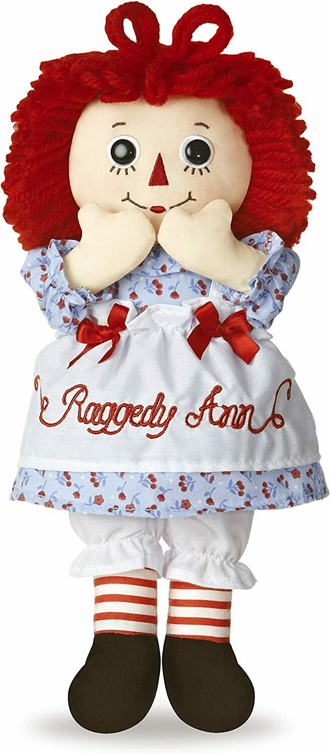 Aurora World Raggedy Ann Classic Doll 12"