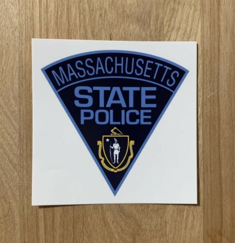 Mass State Police Patch Decal