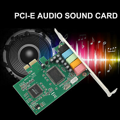 PCI Express PCI-E5.1 Ch 6 Channel PCIE Audio Digital surround Sound Card Adapter